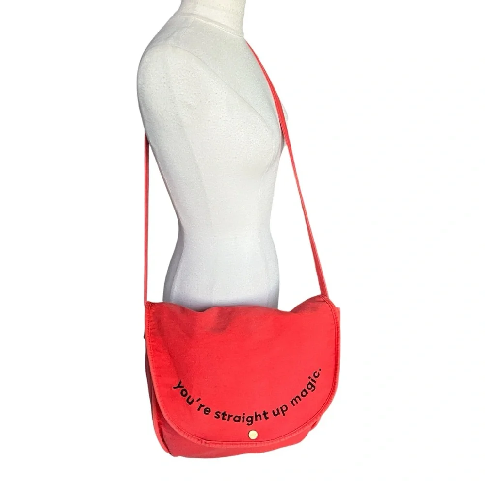 BAN.DO LOGGED ON LAPTOP BAG - STRAIGHT UP MAGIC Orange Neoprene Lined